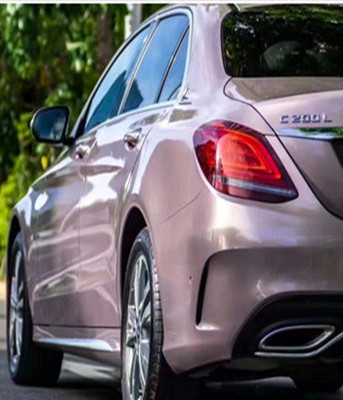 پودر آلو یخ فلزی Ash Gloss Car Vinyl Wrap Self - Healing Bubble Free