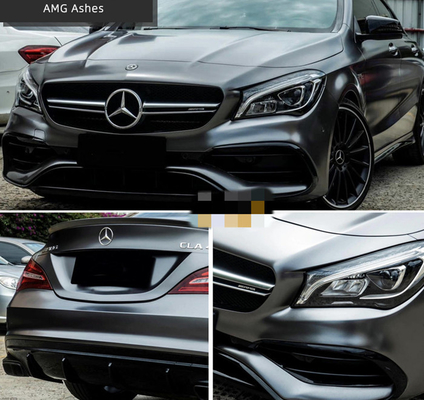 رول پوششی وینیل ماشین مات ضد حرارت PET AMG خاکستر قابل لغزش 140 گرم