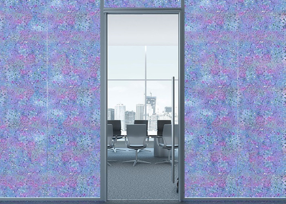 ترازو Dichroic Vinyl Privacy تزئینی Privacy پنجره فیلم فیلتر نور خورشید