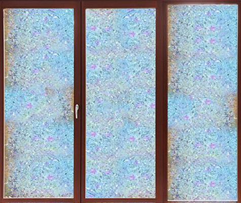 ترازو Dichroic Vinyl Privacy تزئینی Privacy پنجره فیلم فیلتر نور خورشید