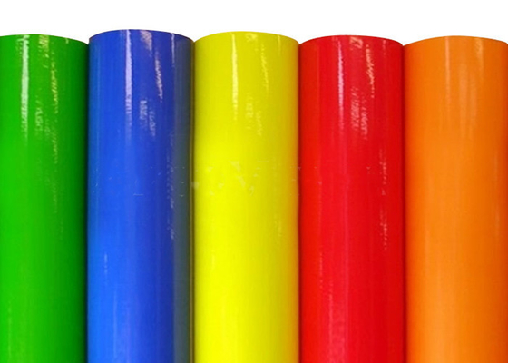 فیلم وینیل برش رنگی فلورسنت تزئینی PVC 0.1 میلی متری مقاوم در برابر خش