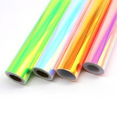 فیلم Soft ترمو Film Transfer Heat Vinyl PU Photoluminescent Rainbow Dاکو Film Clear HTV