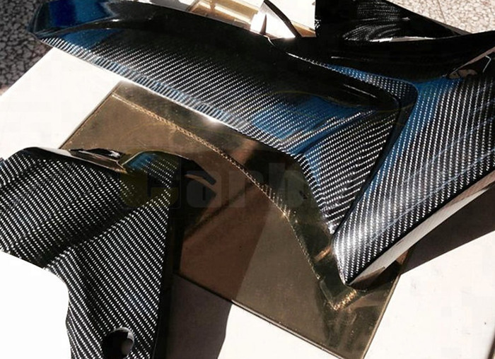 داخلی بیرونی مشکی 6D فیبر کربن ماشین وینیل Wrap Roll Air Release